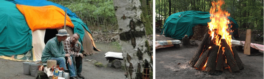 Zweethut mannen_Domein Cursuscentrum Kasteel de Schans