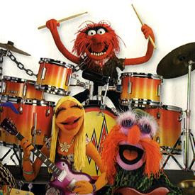 Drummer en bassist Muppets